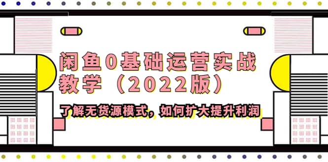 闲鱼0基础运营实战教学（2022版）了解无货源模式，如何扩大提升利润-轻创网