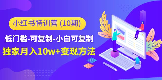 小红书特训营（第10期）低门槛-可复制-小白可复制-轻创网